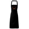 PR102 Premier Grembiule con pettorina senza tasche lavabile a 60° 100% cotone organico 240gr Thumbnail
