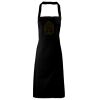 PR102 Premier Grembiule con pettorina senza tasche lavabile a 60° 100% cotone organico 240gr Thumbnail