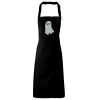 PR102 Premier Grembiule con pettorina senza tasche lavabile a 60° 100% cotone organico 240gr Thumbnail