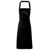 PR102 Premier Grembiule con pettorina senza tasche lavabile a 60° 100% cotone organico 240gr Thumbnail