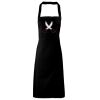 PR102 Premier Grembiule con pettorina senza tasche lavabile a 60° 100% cotone organico 240gr Thumbnail