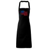 PR102 Premier Grembiule con pettorina senza tasche lavabile a 60° 100% cotone organico 240gr Thumbnail