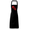 PR102 Premier Grembiule con pettorina senza tasche lavabile a 60° 100% cotone organico 240gr Thumbnail
