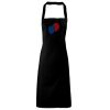 PR102 Premier Grembiule con pettorina senza tasche lavabile a 60° 100% cotone organico 240gr Thumbnail