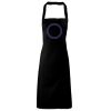 PR102 Premier Grembiule con pettorina senza tasche lavabile a 60° 100% cotone organico 240gr Thumbnail