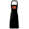 PR102 Premier Grembiule con pettorina senza tasche lavabile a 60° 100% cotone organico 240gr Thumbnail