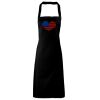 PR102 Premier Grembiule con pettorina senza tasche lavabile a 60° 100% cotone organico 240gr Thumbnail