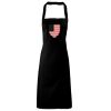 PR102 Premier Grembiule con pettorina senza tasche lavabile a 60° 100% cotone organico 240gr Thumbnail