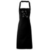 PR102 Premier Grembiule con pettorina senza tasche lavabile a 60° 100% cotone organico 240gr Thumbnail