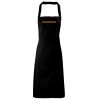 PR102 Premier Grembiule con pettorina senza tasche lavabile a 60° 100% cotone organico 240gr Thumbnail