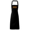PR102 Premier Grembiule con pettorina senza tasche lavabile a 60° 100% cotone organico 240gr Thumbnail